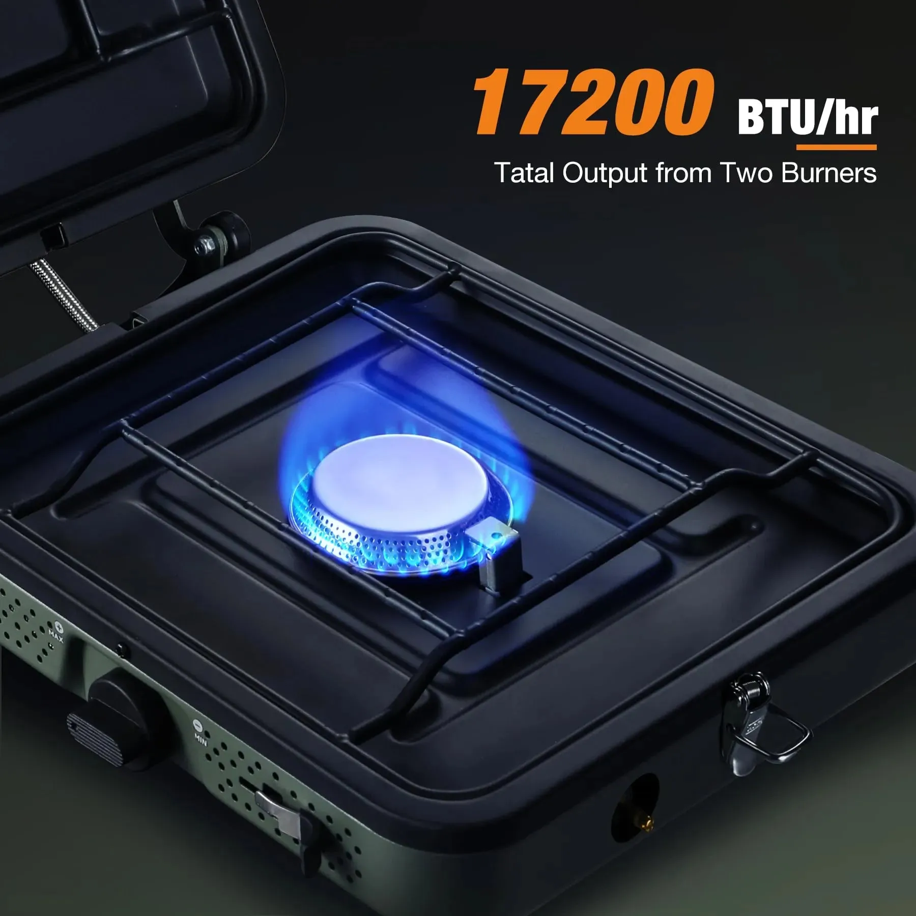 2 Burner Propane Camping Stove