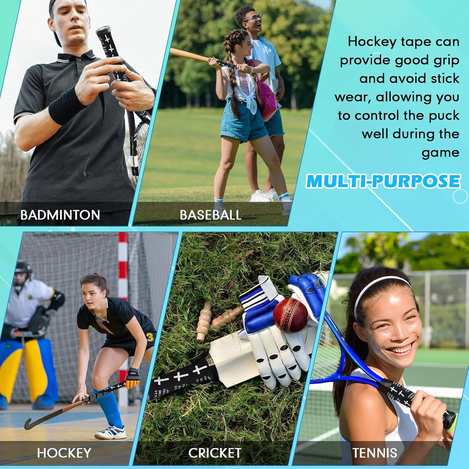 2 Rolls Baseball Hockey Tapes Christian Faith Cross Baseball Grip Bat Tape 15 Yard Lacrosse Softball Bats Sticks Wraps for Soccer Sports Athletic Gift Ice Skate Supplies