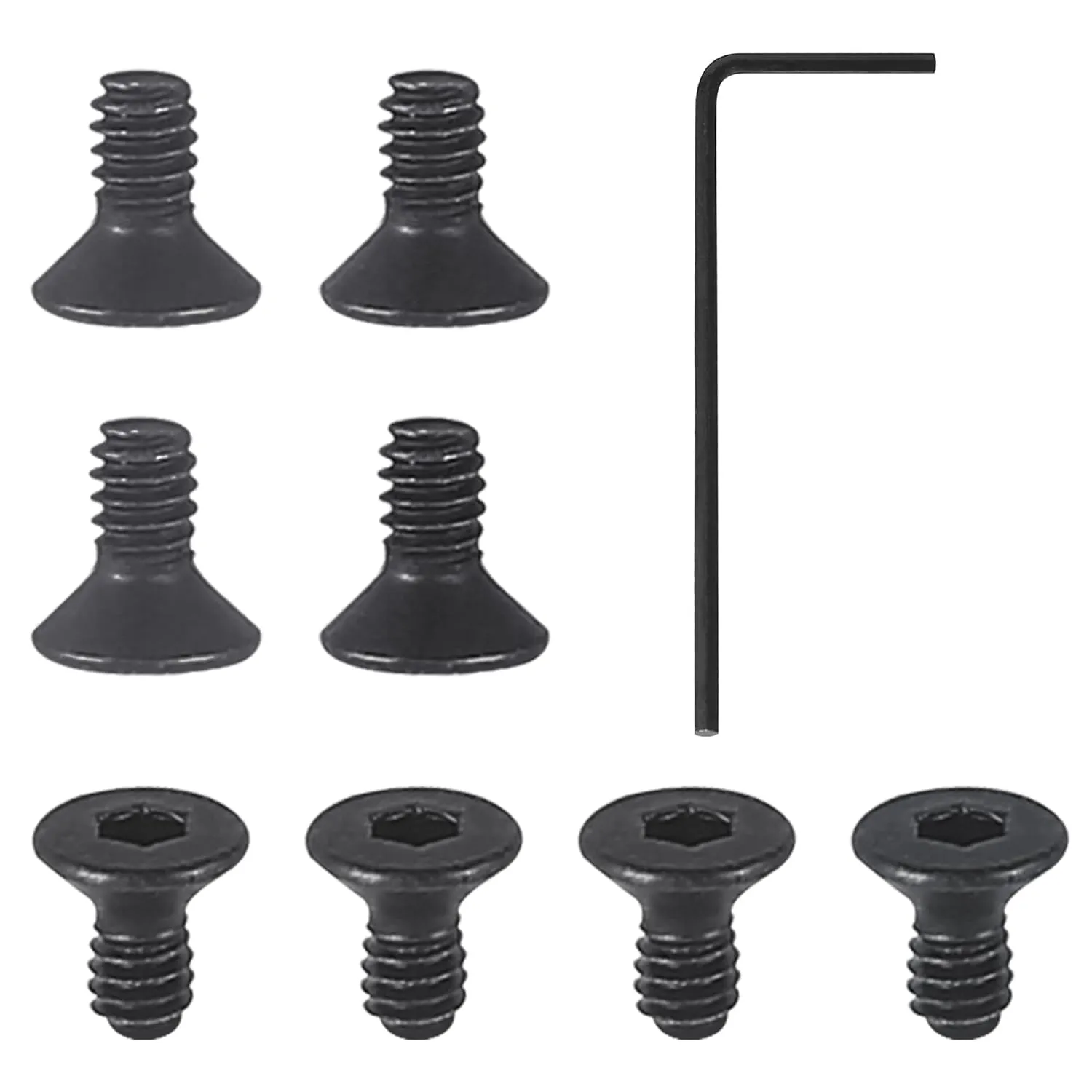 8 Pack-Screw Kit for Holosun Battery Tray with Mounting Tool. Compatible with 509T/508T/507C/407C/507K/407K Models Not for EPS and EPS Carry Series