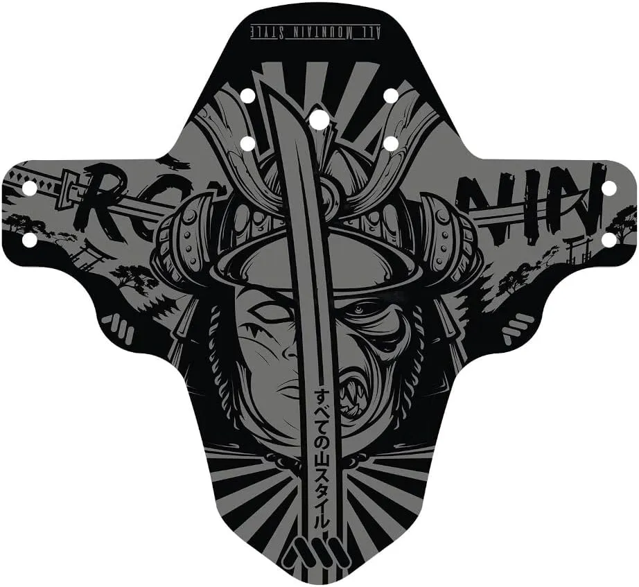 All Mountain Style MTB Front Wheel Mud Guard - Lightweight & Durable Protection - Universal Fit - Protect Against Mud, Water Spray and More