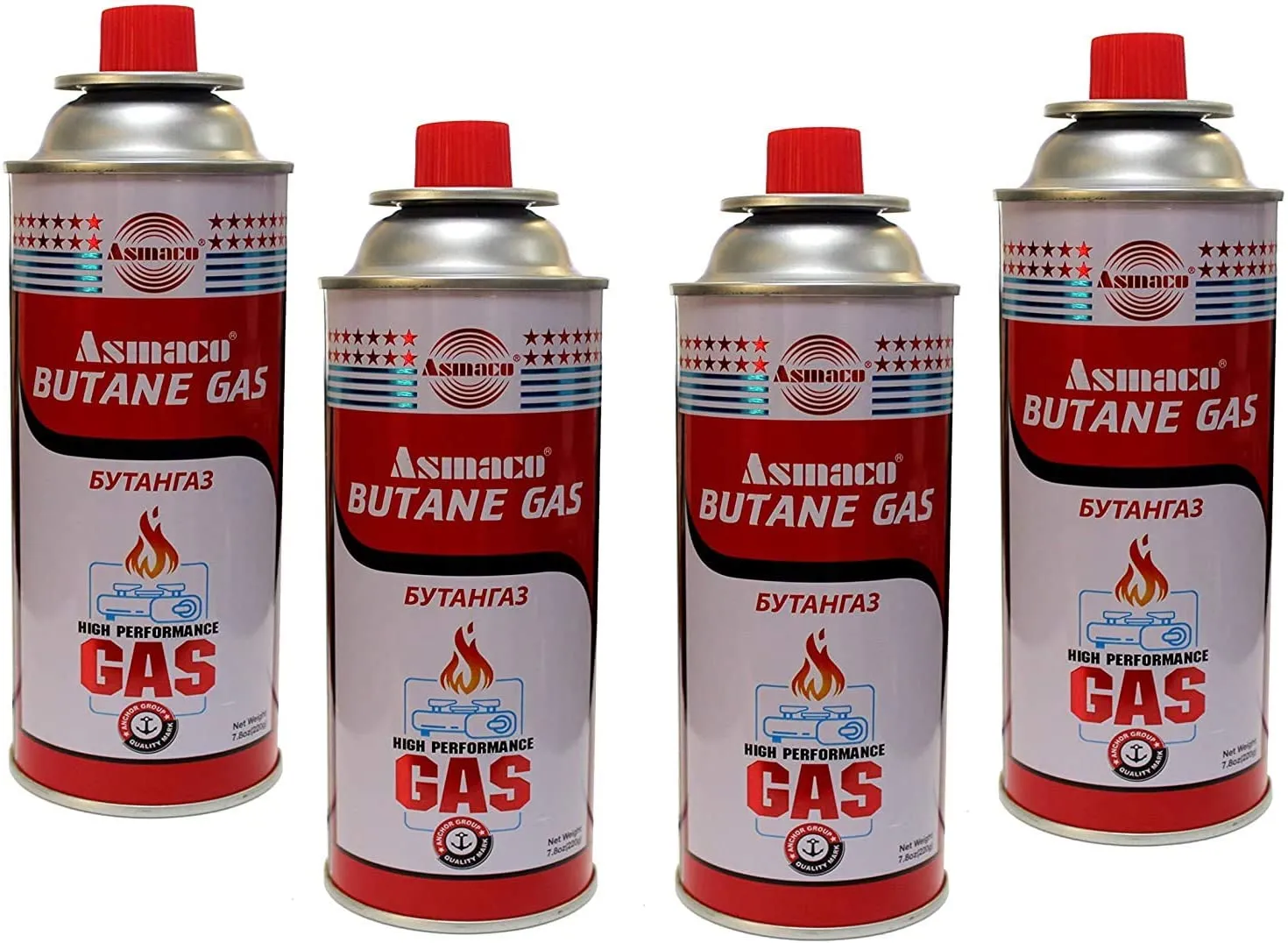 Butane gas Cartridge 4 pieces