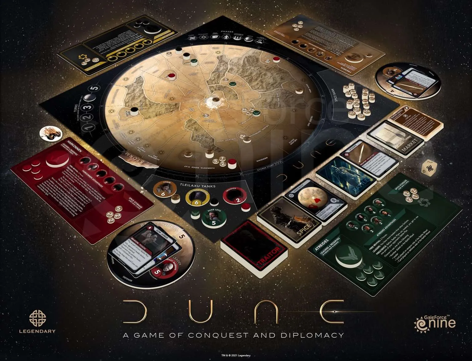 DUNE: A Game of Conquest & Diplomacy - настолна игра