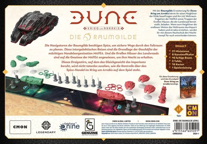 Dune: War for Arrakis – The Spacing Guild Expansion