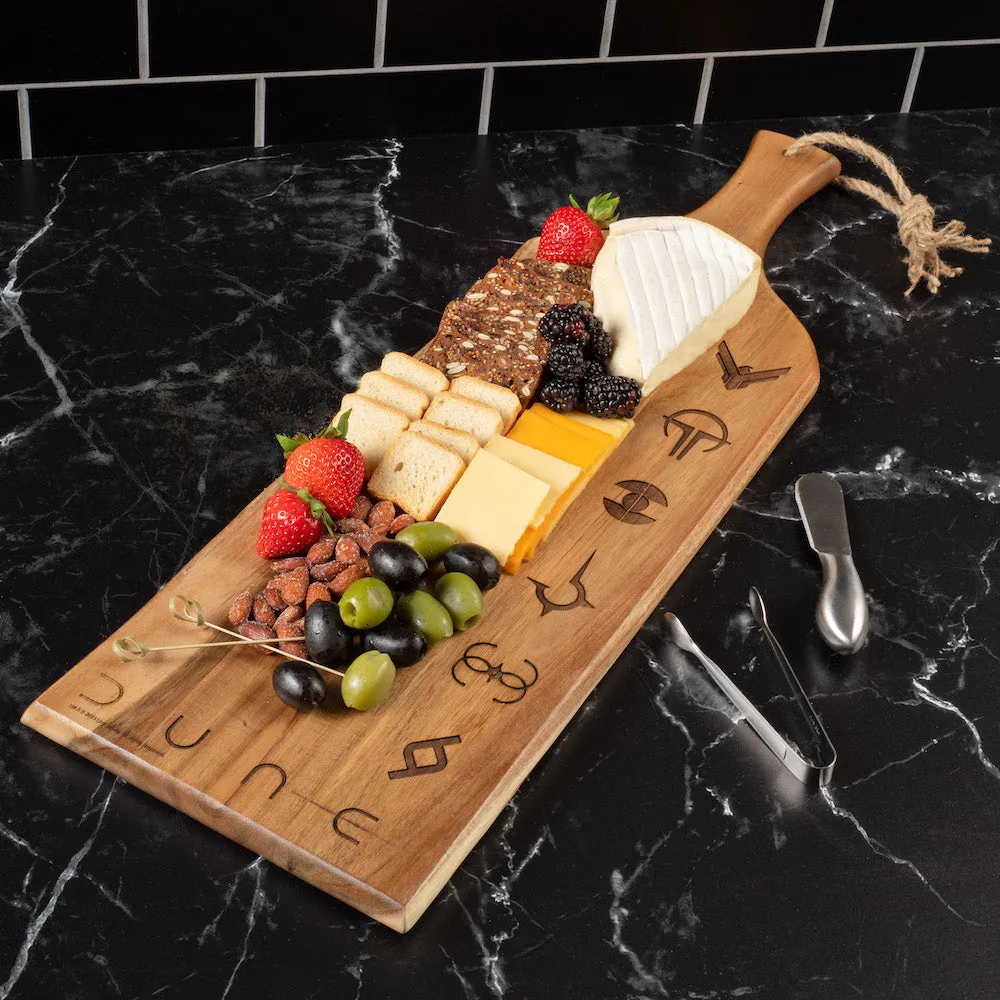 Dune Artisan Serving Board - Laser Engraved