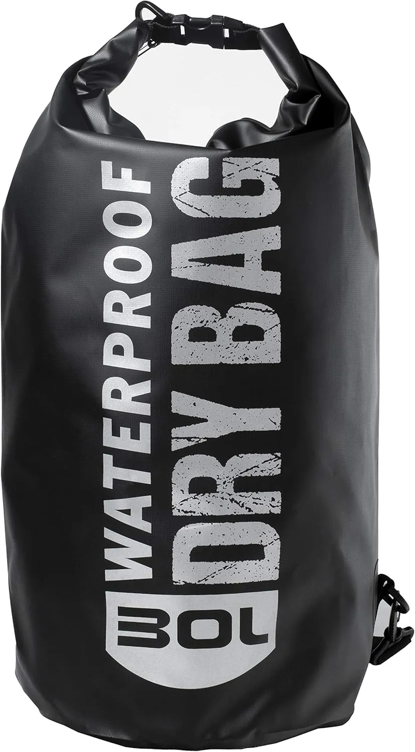 Franklin Sports Arctic Trails Waterproof Dry Bag - Kayak - Camping - Hiking - Boating - Beach - Fishing - Floating - Sea - Ocean 2L/5L/10L/20L/30L - Heavy Duty - Light Weight