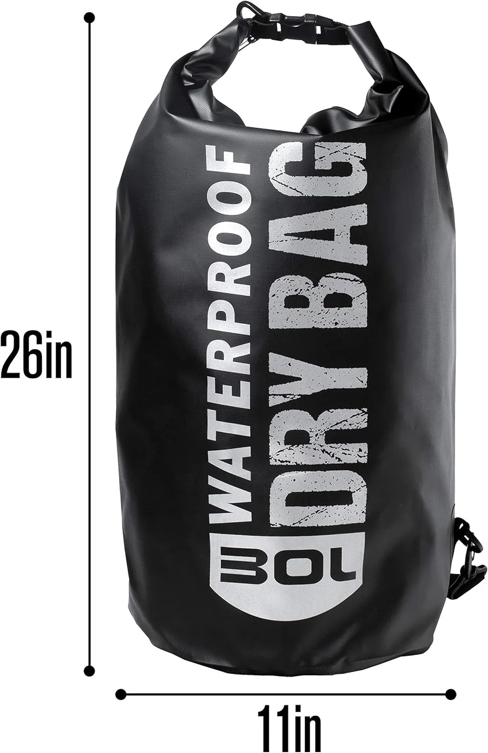 Franklin Sports Arctic Trails Waterproof Dry Bag - Kayak - Camping - Hiking - Boating - Beach - Fishing - Floating - Sea - Ocean 2L/5L/10L/20L/30L - Heavy Duty - Light Weight