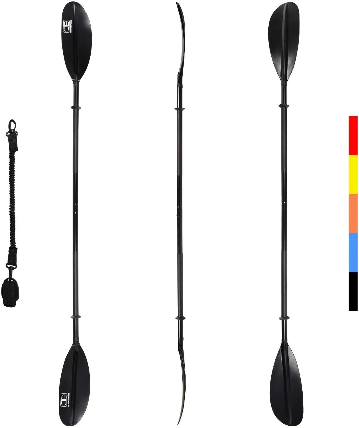 Kayak Paddle - Boating Oar with Paddle Leash