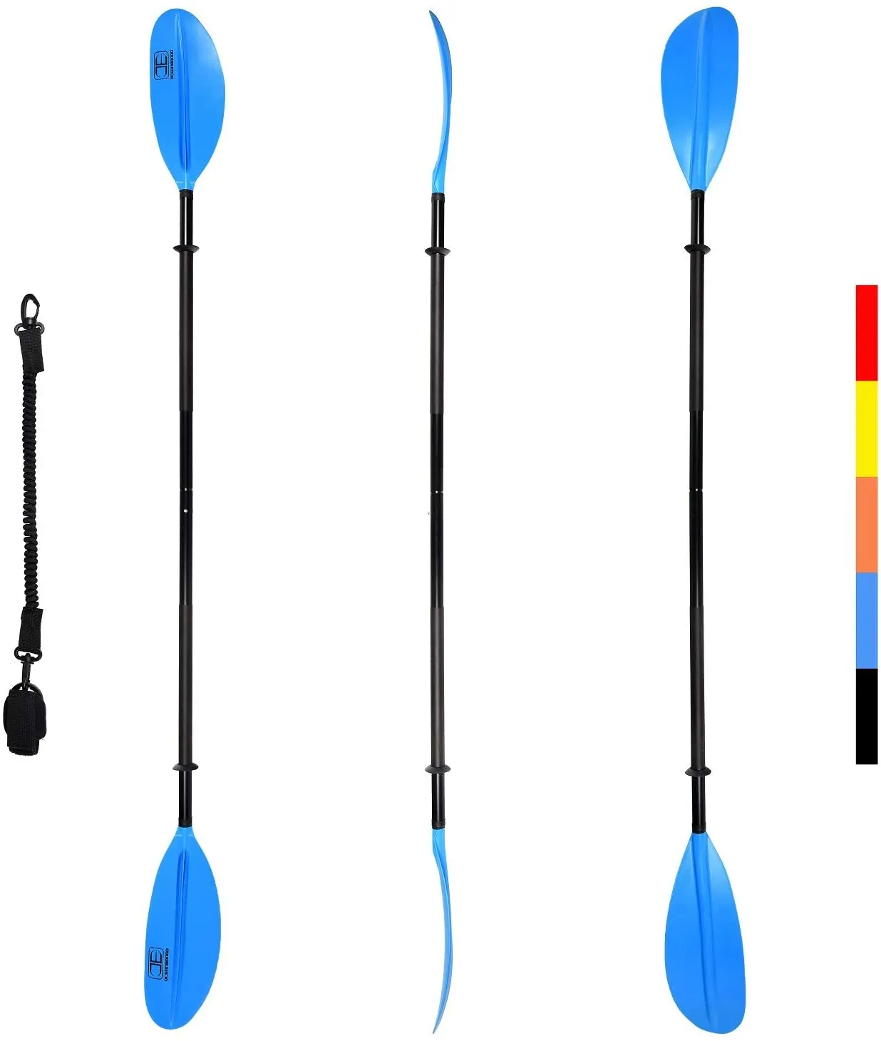 Kayak Paddle - Boating Oar with Paddle Leash