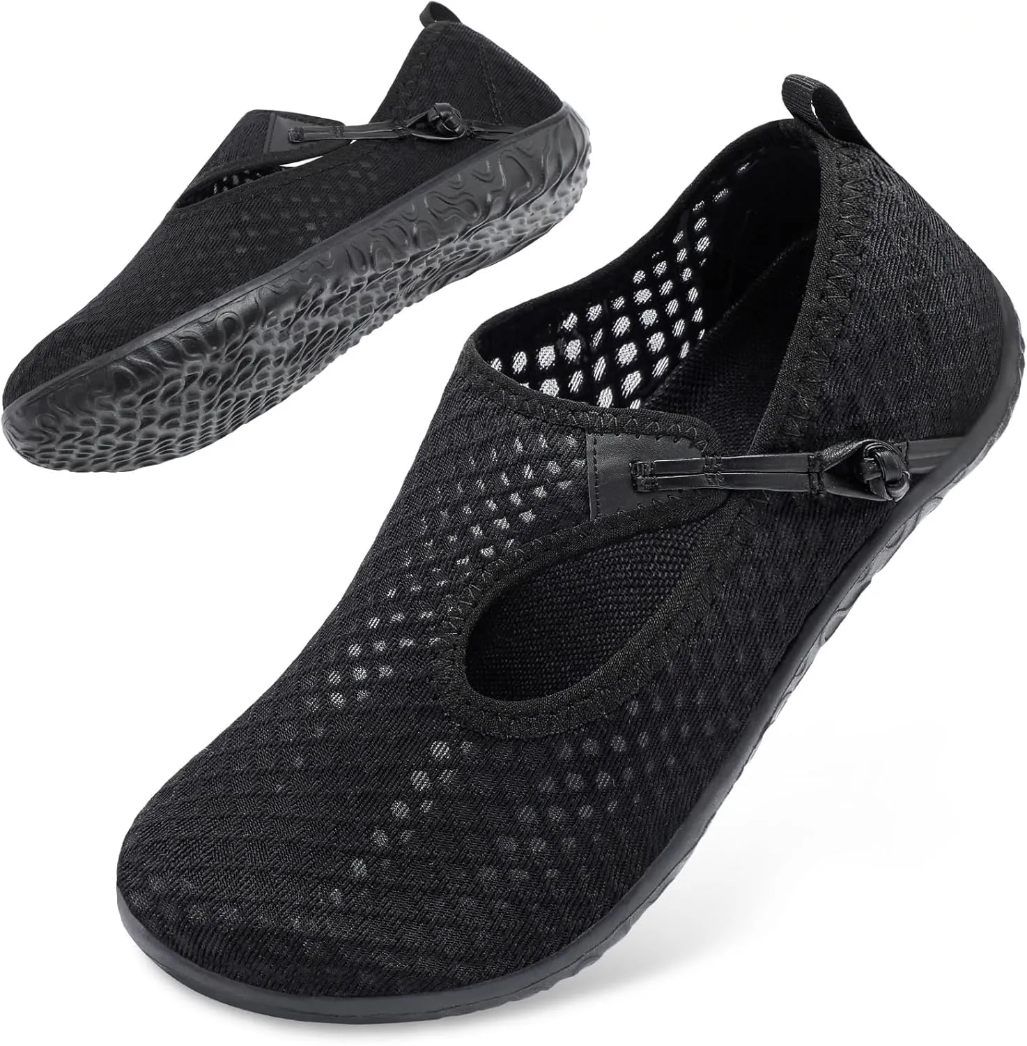 L-RUN Womens Mens Water Shoes Barefoot Aqua Socks Quick-Dry Non Slip Shoes for Beach Swim Pool River Boating Surf Yoga