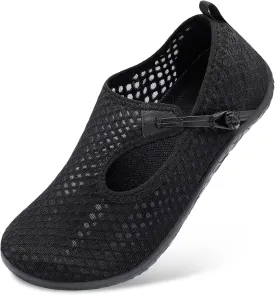 L-RUN Womens Mens Water Shoes Barefoot Aqua Socks Quick-Dry Non Slip Shoes for Beach Swim Pool River Boating Surf Yoga