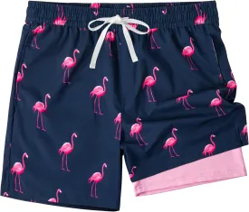 Men's Swim TrunksMesh Lining Quick Dry with Pockets Beach Shorts Hawaiian