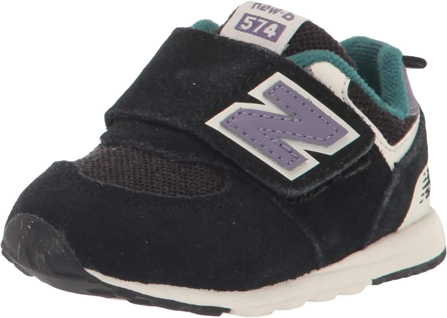 New Balance Boy's 574 New-b V1 Neo Sole Hook and Loop Sneaker
