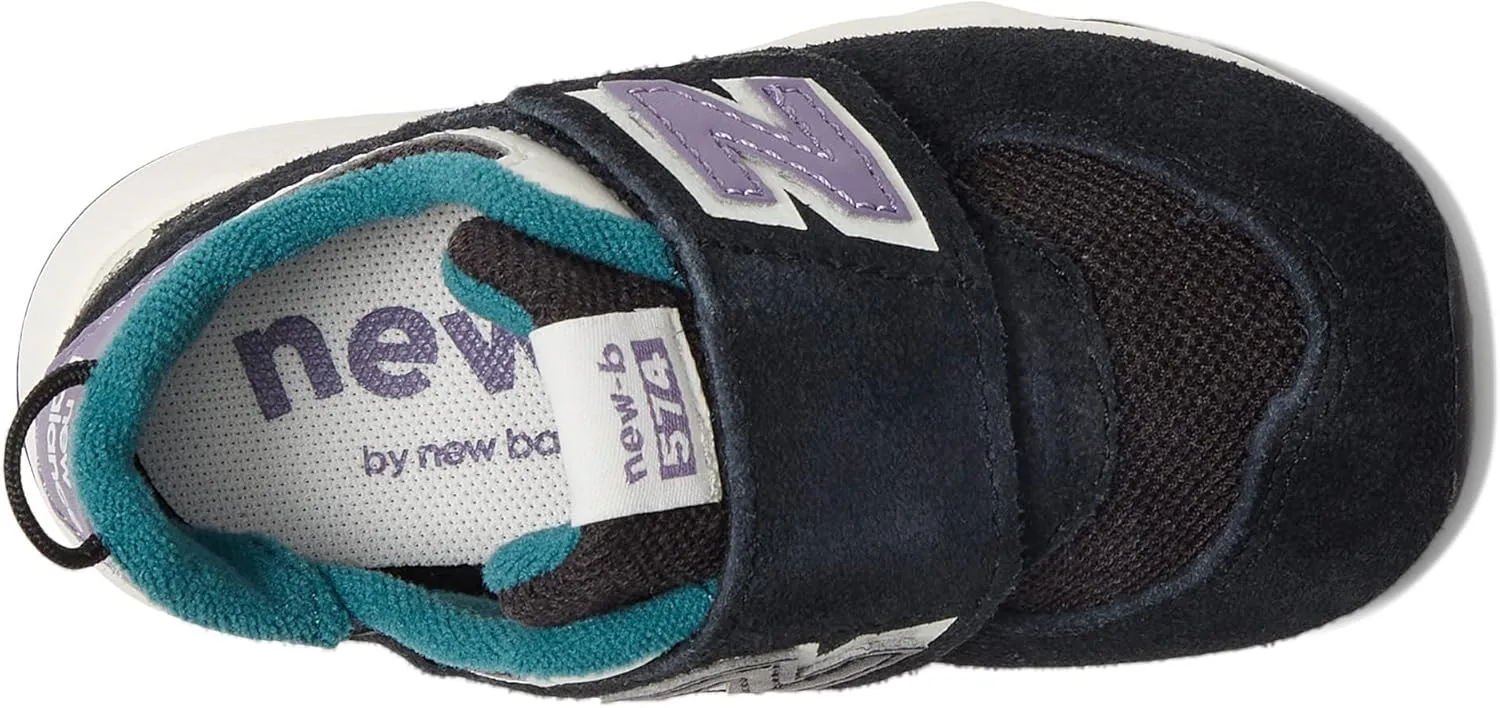 New Balance Boy's 574 New-b V1 Neo Sole Hook and Loop Sneaker