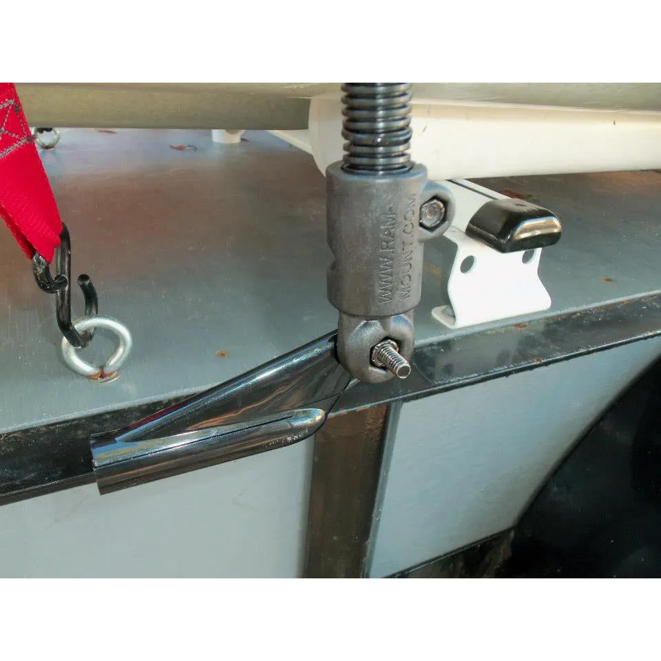 RAM® Transducer Mount with 18" aluminium Rod and 2" x 2.5" Base