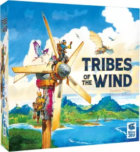 Tribes of The Wind | Strategy Board Game | Ages 14  | 2 to 5 Players | 60 Minutes
