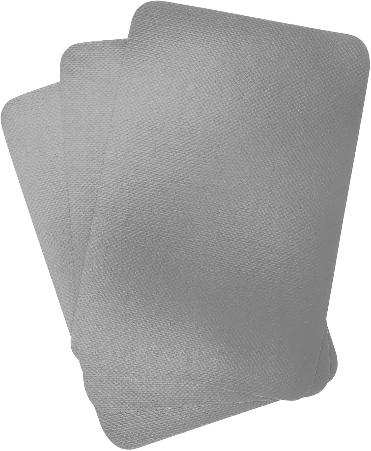 Waterproof Kayak Patch Set - 3 PCS PVC Raft Repair Patches for Inflatable Boat and Canoe(Gray)