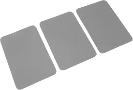 Waterproof Kayak Patch Set - 3 PCS PVC Raft Repair Patches for Inflatable Boat and Canoe(Gray)